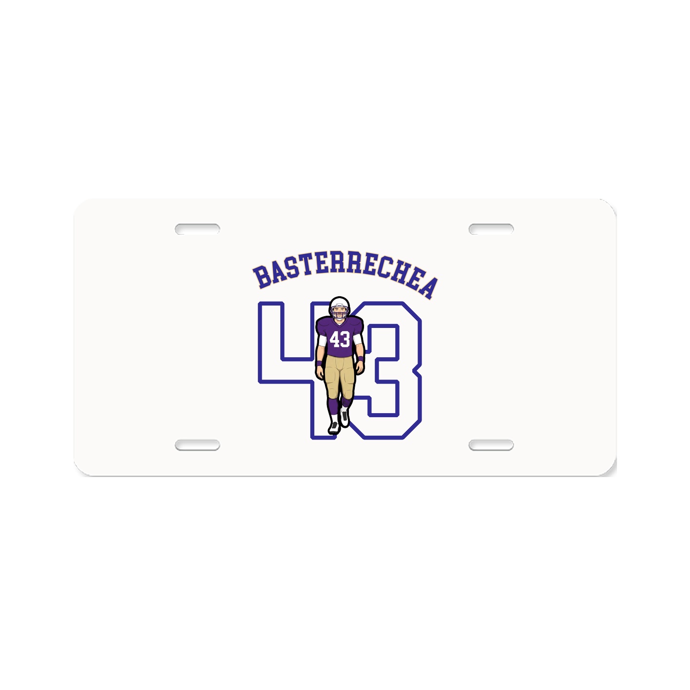 License Plate — Shirsey Arch in Classic