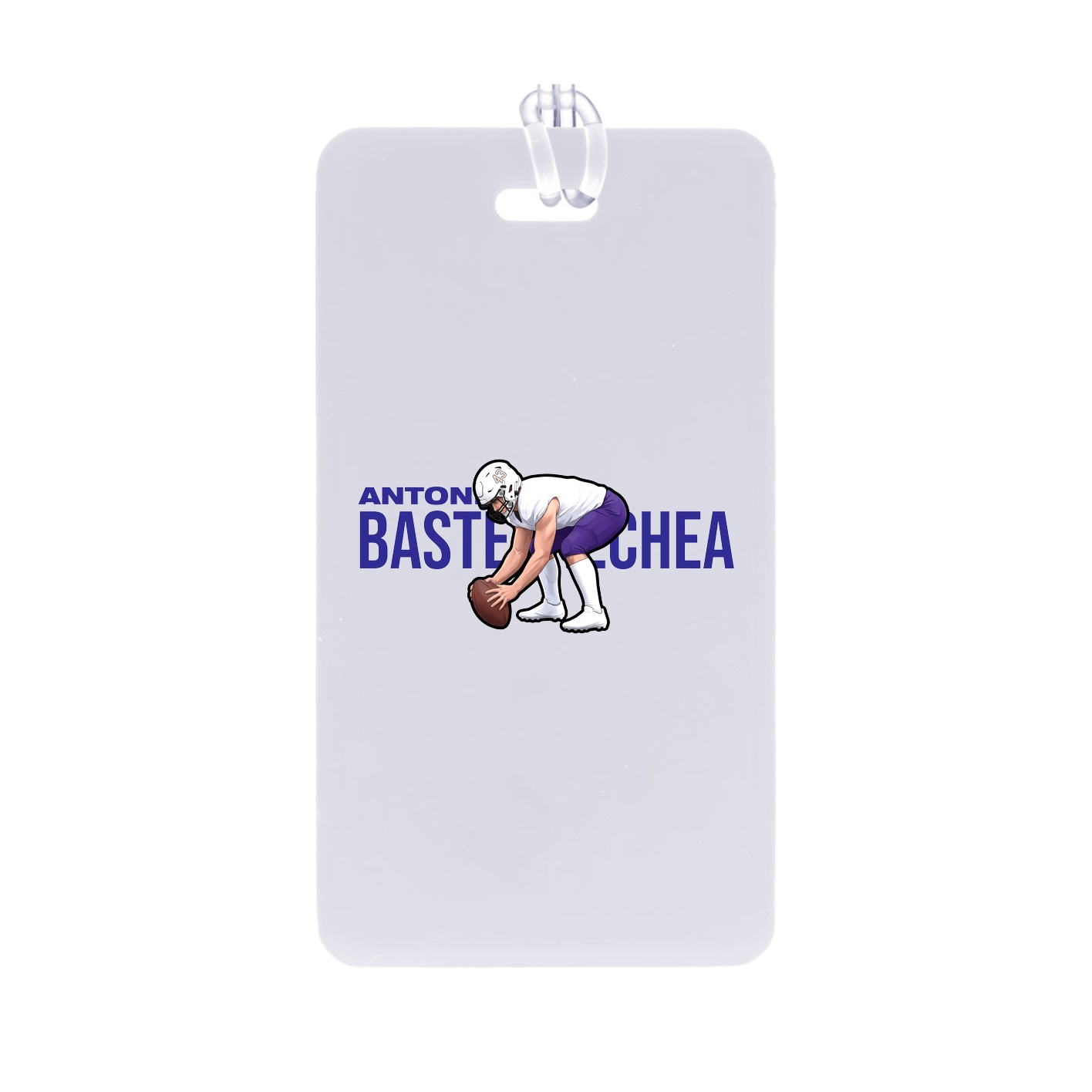 Bag Tag — Player Name in Classic