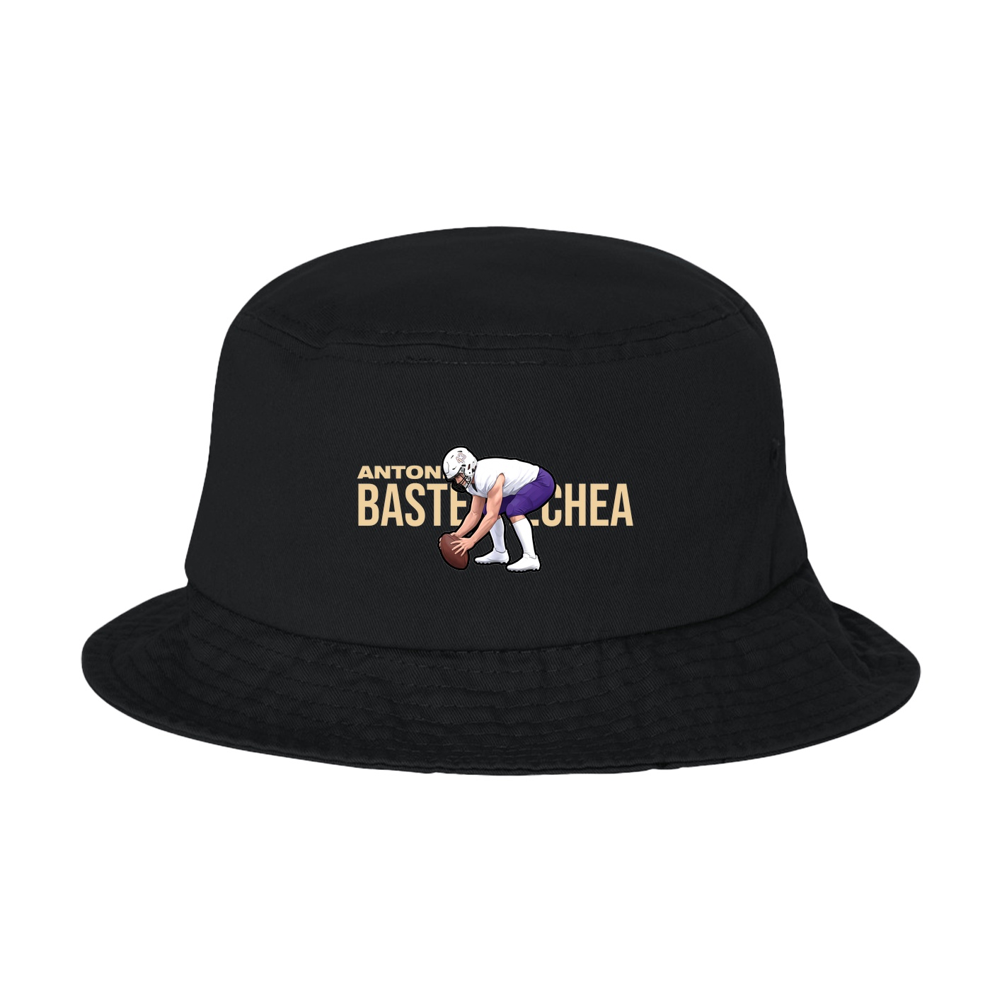 Bucket Cap — Player Name in Black