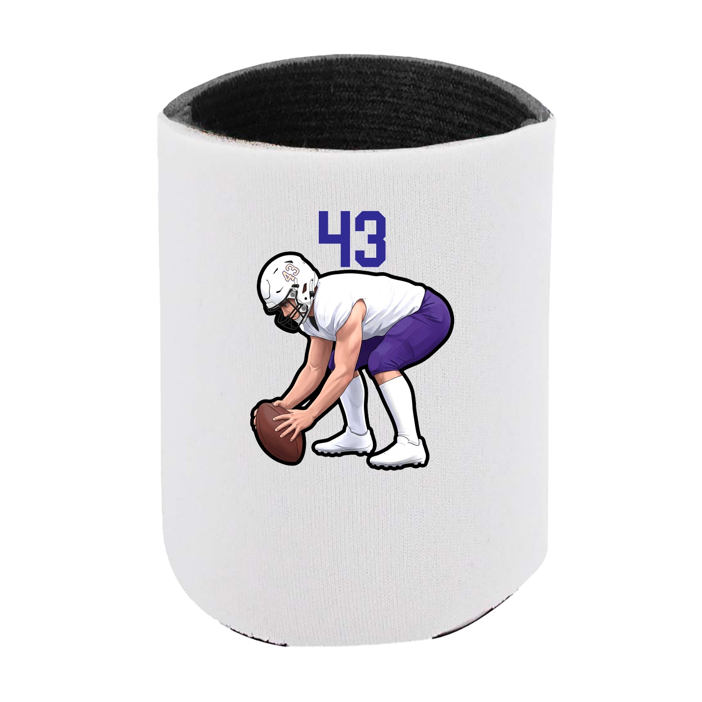Can Holder — Number Top in White