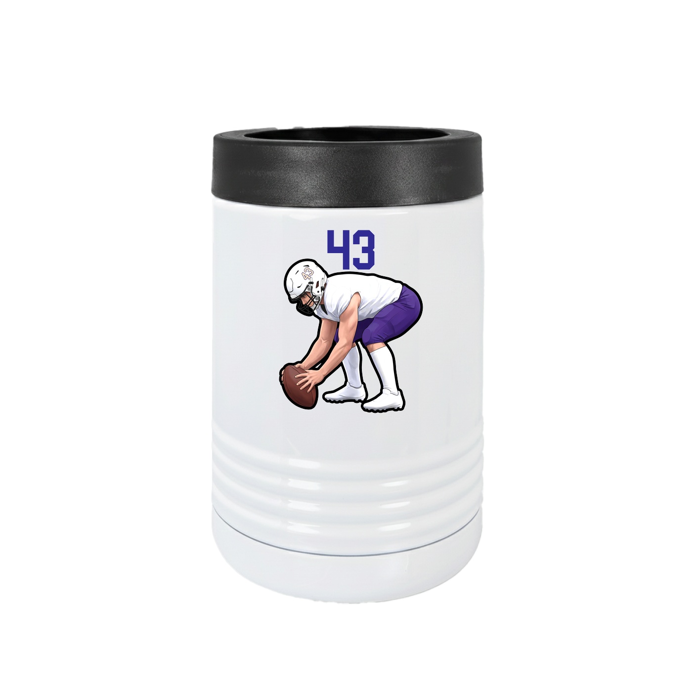 Beverage Holder — Number Top in White