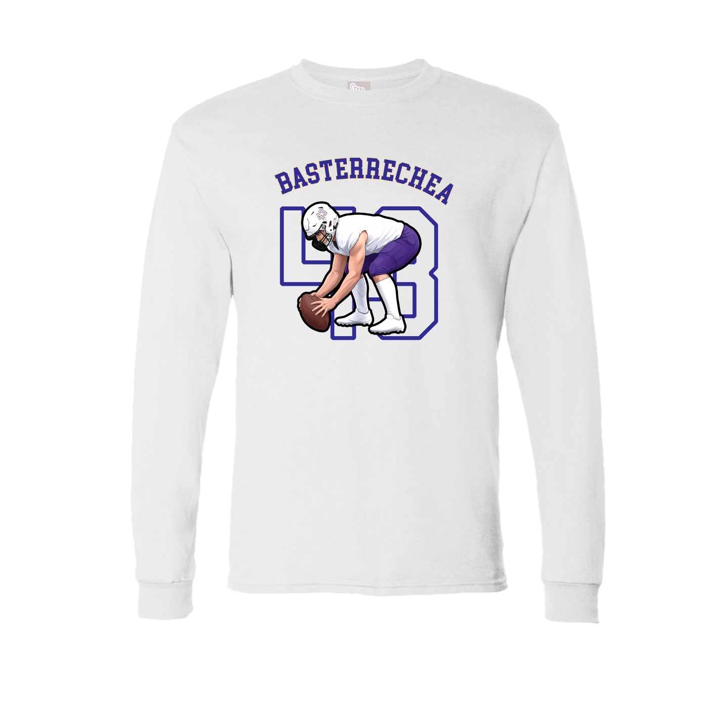 Long Sleeve Tee — Shirsey Arch in White