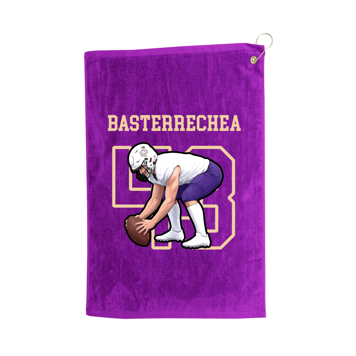 Golf Towel — Shirsey in Purple