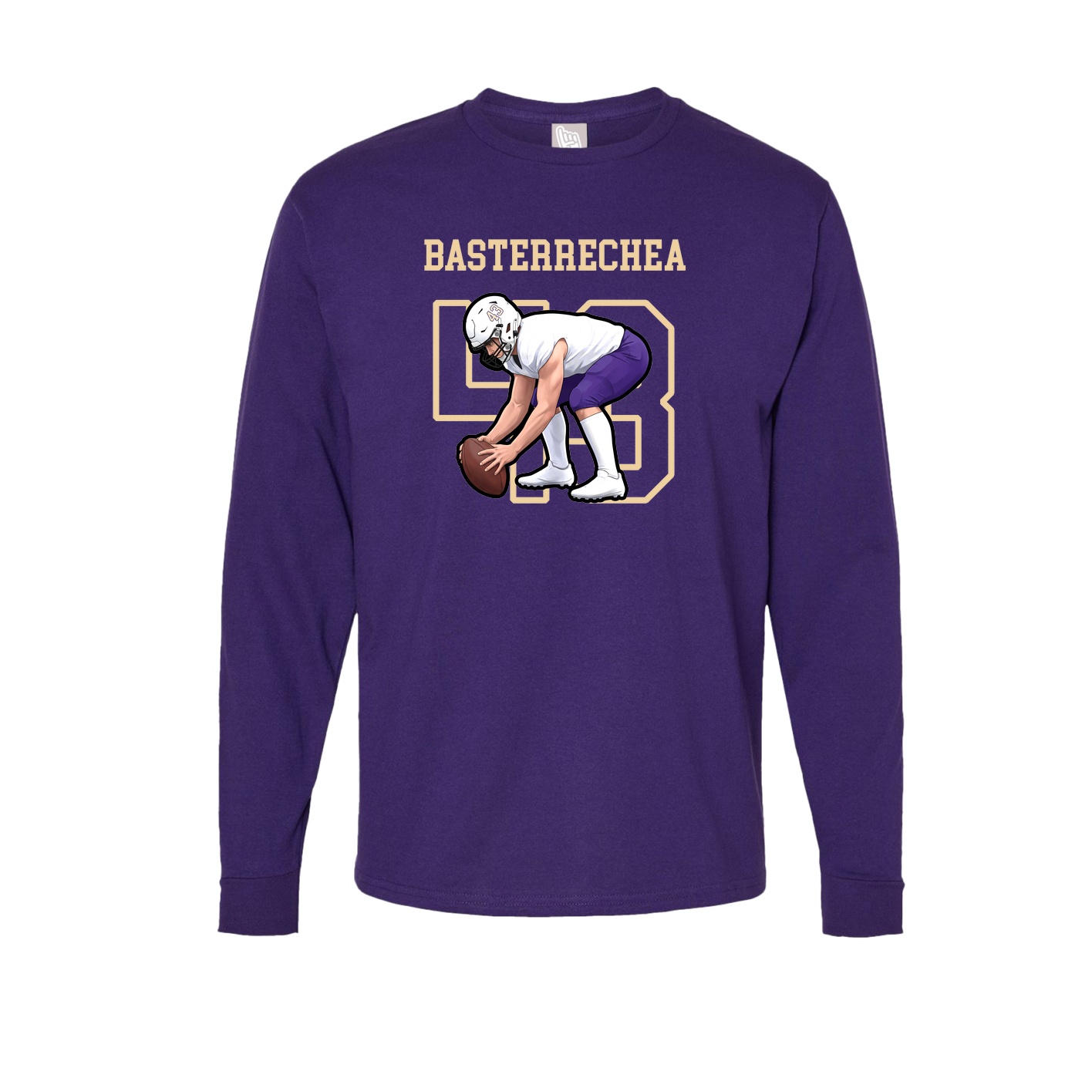 Long Sleeve Tee — Shirsey in Purple