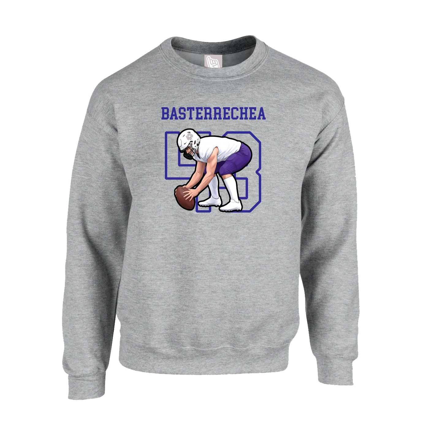 Fleece Crew — Shirsey in Grey