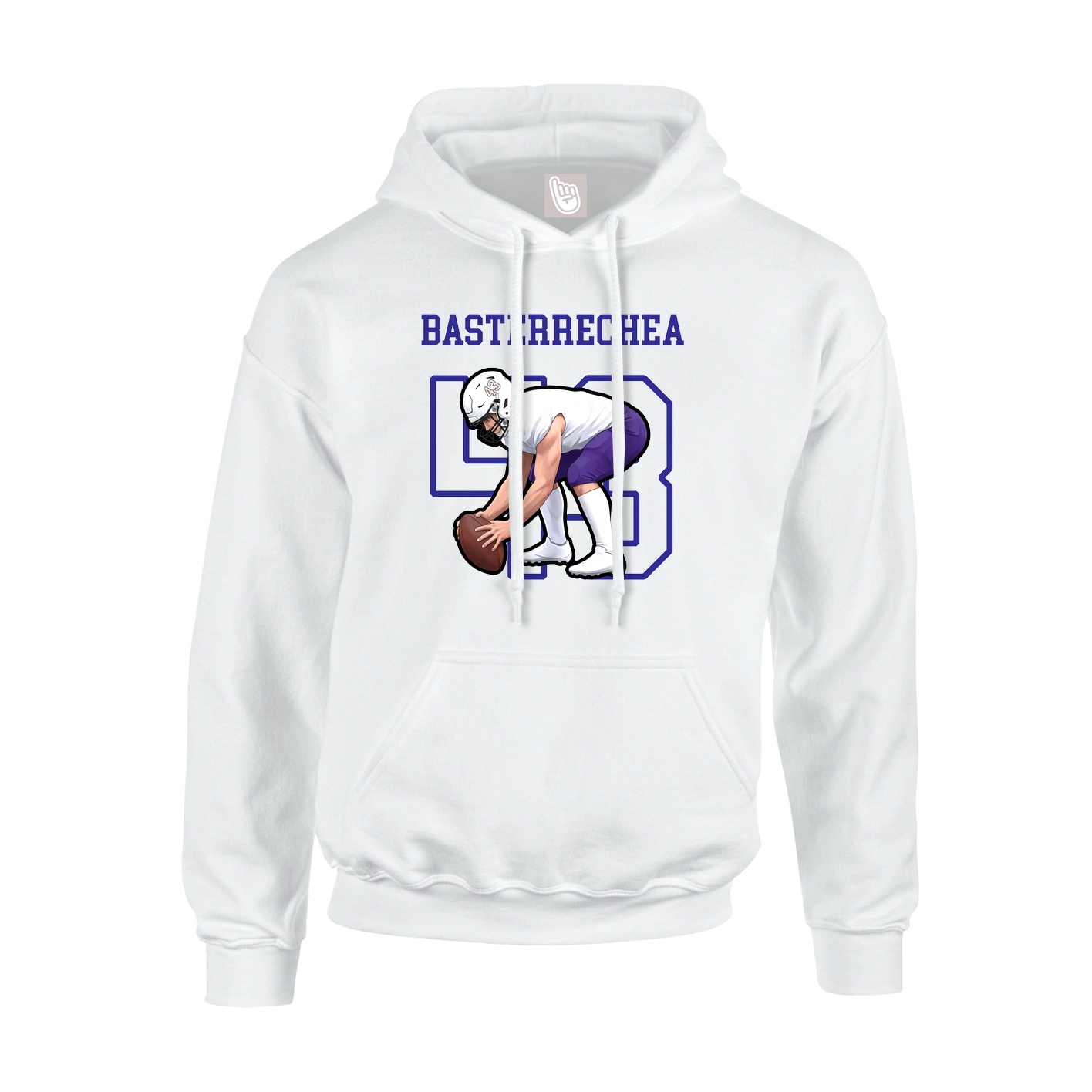 Youth Hoodie — Shirsey in White
