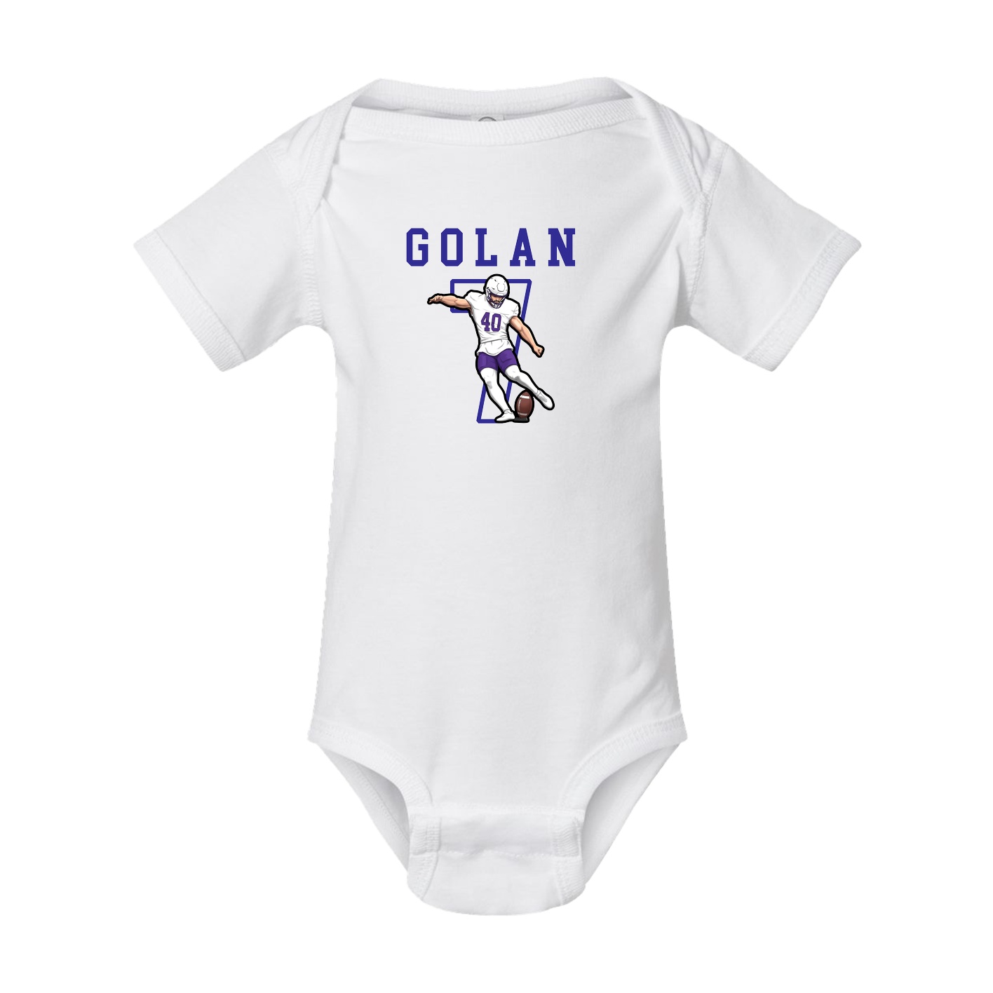Baby Onesie — Shirsey in White