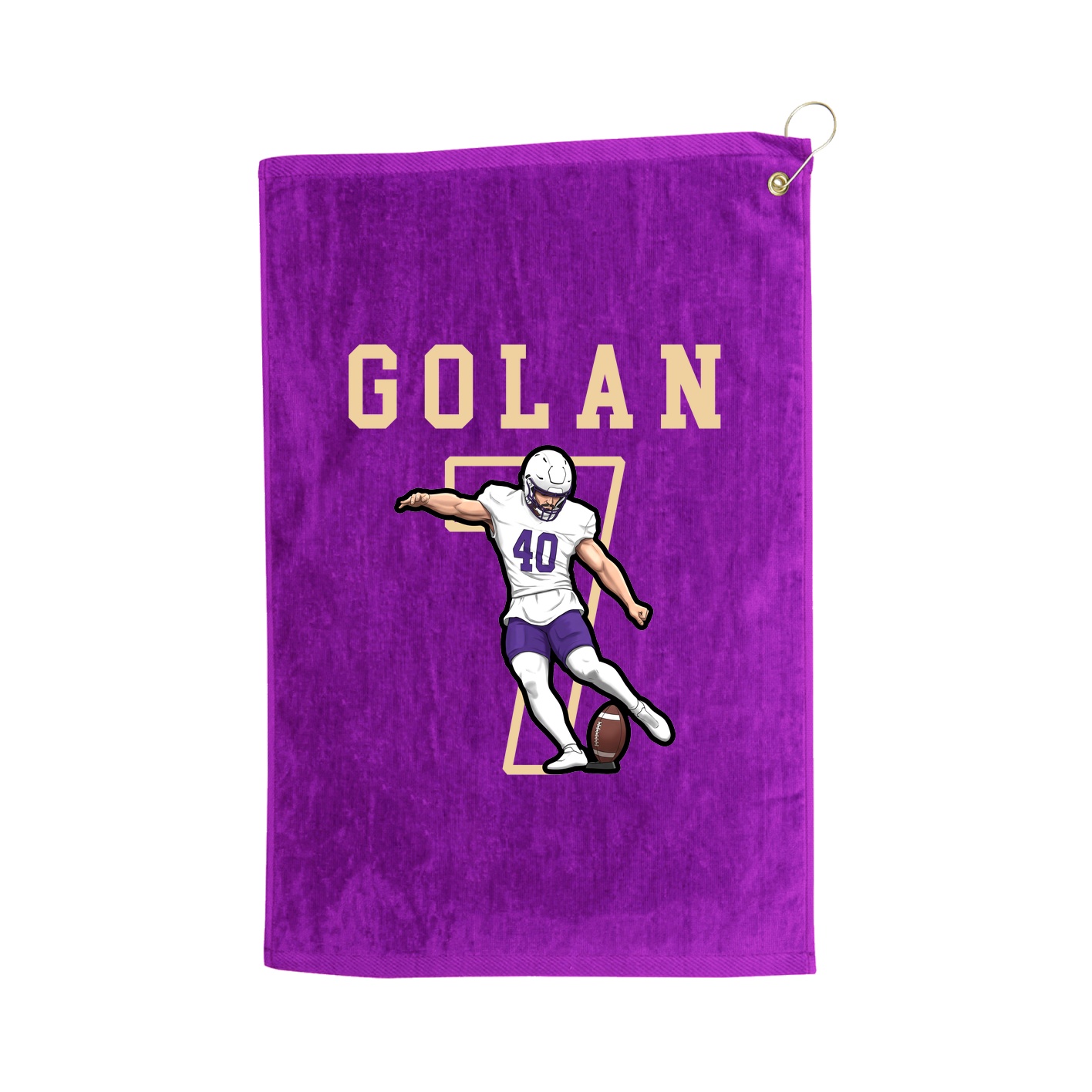 Golf Towel — Shirsey in Purple