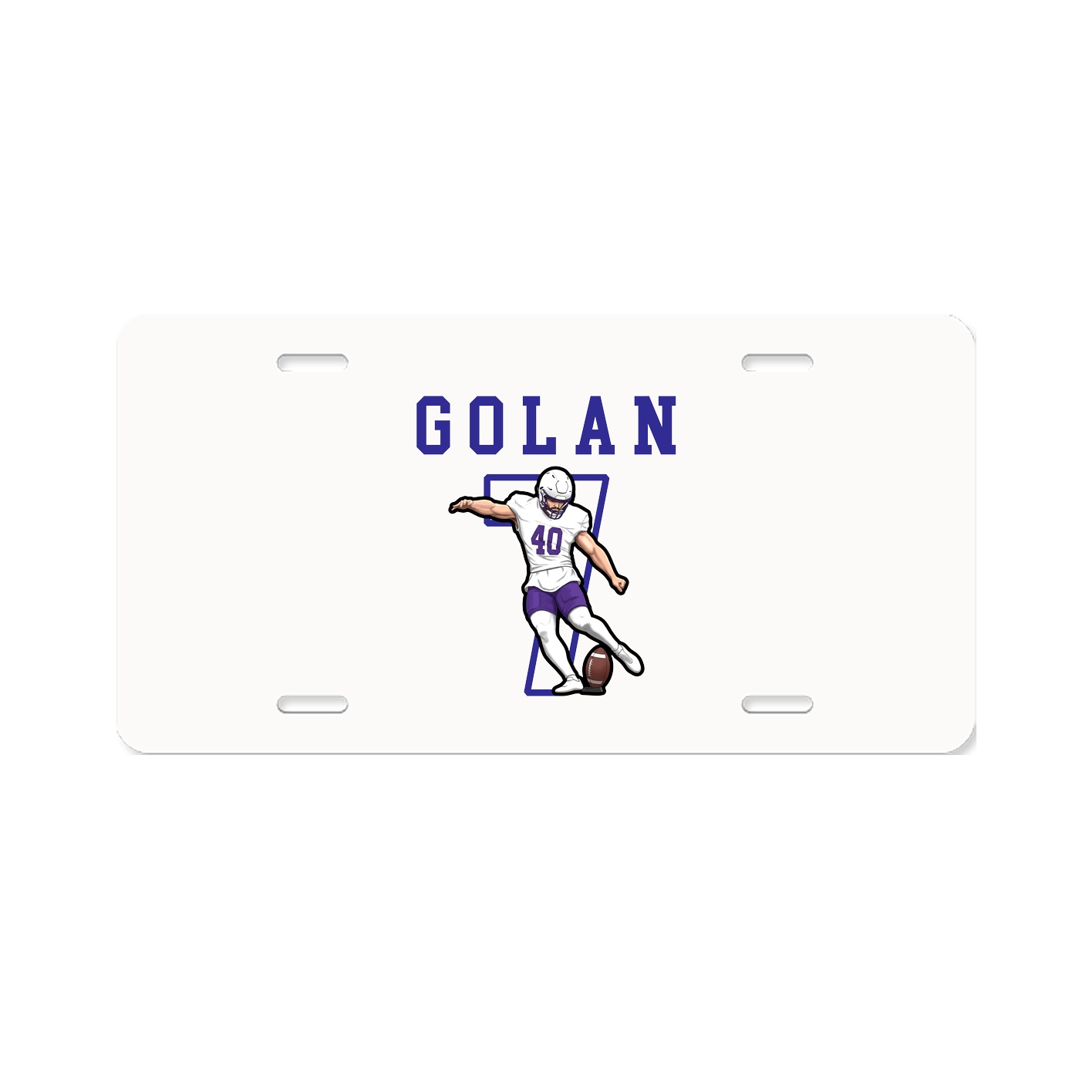 License Plate — Shirsey in Classic