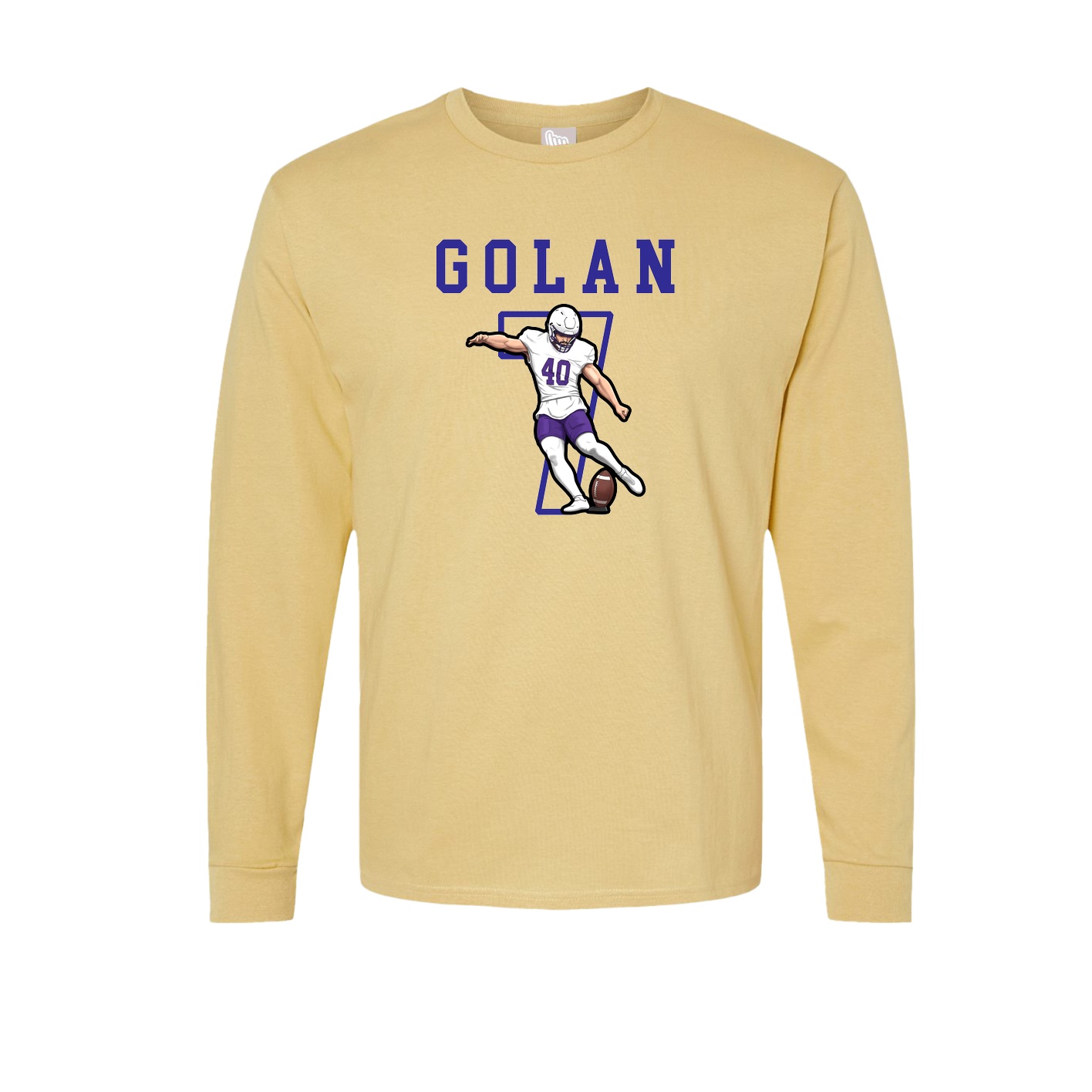 Long Sleeve Tee — Shirsey in Vegas Gold