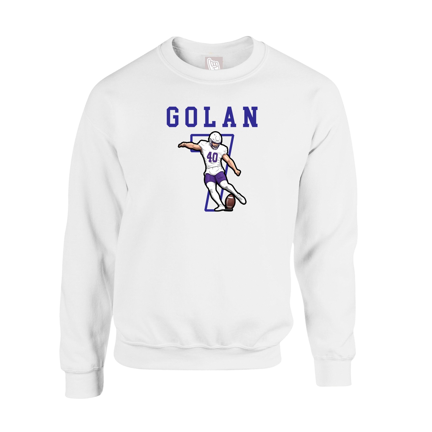 Fleece Crew — Shirsey in White