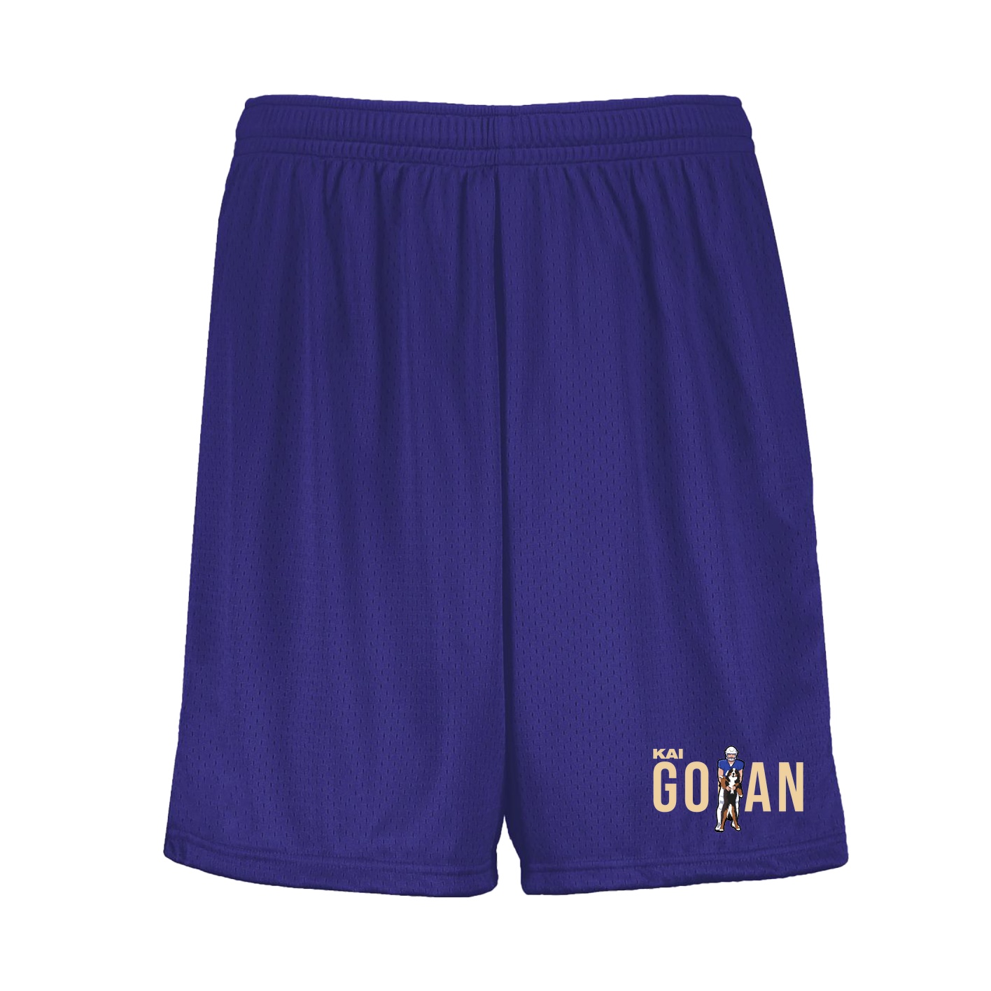 Shorts — Player Name in Purple