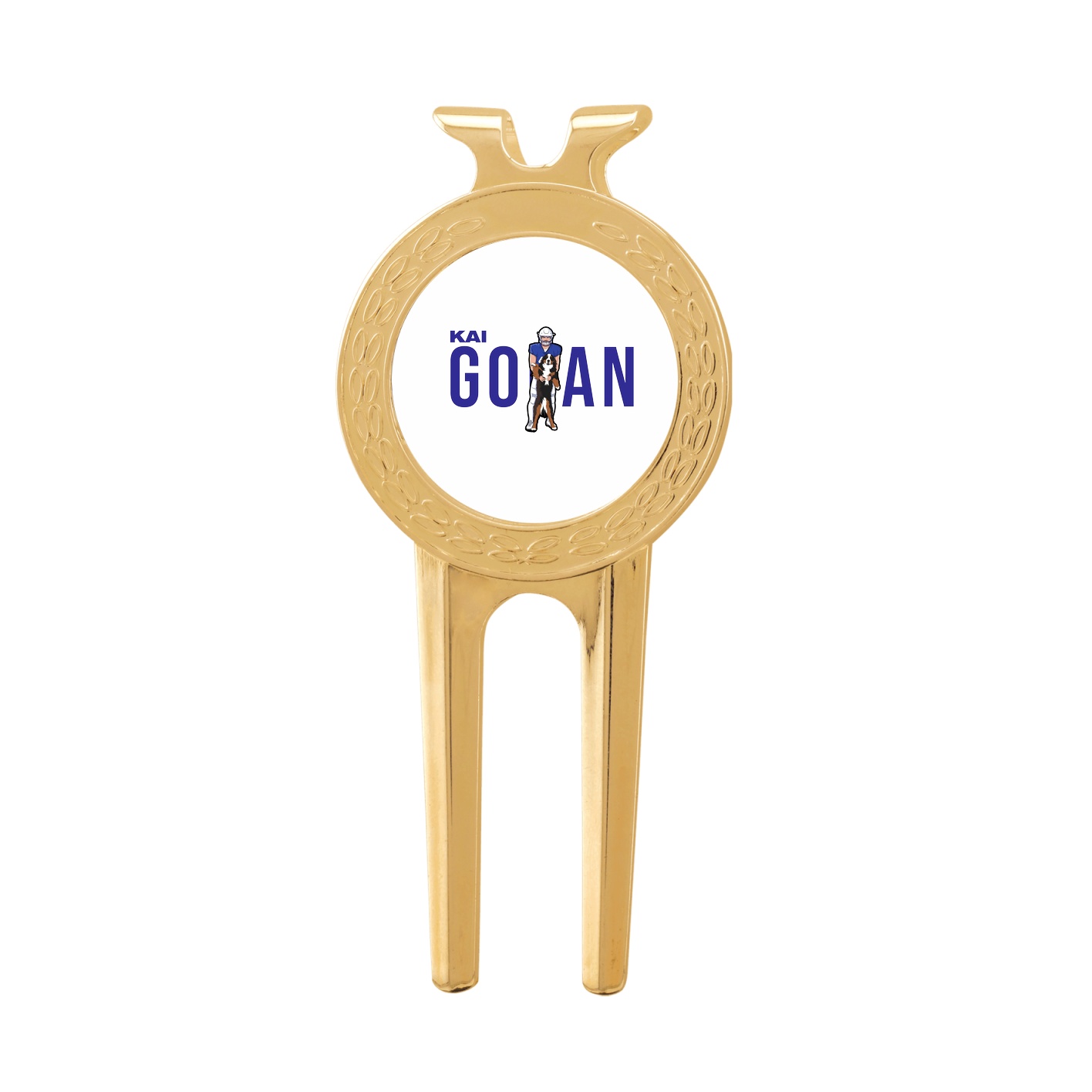 Divot Tool with Ball Marker — Player Name in Classic