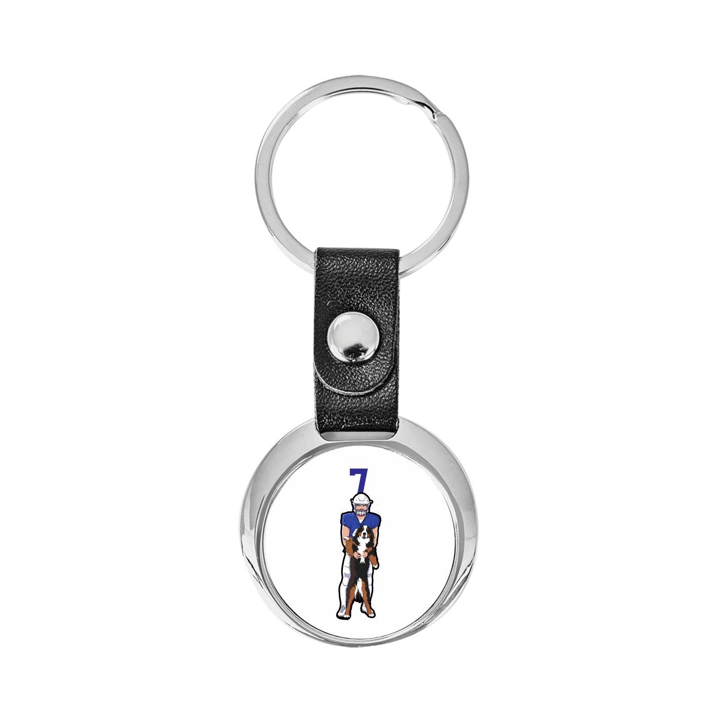 Key Chain — Number Top in Classic