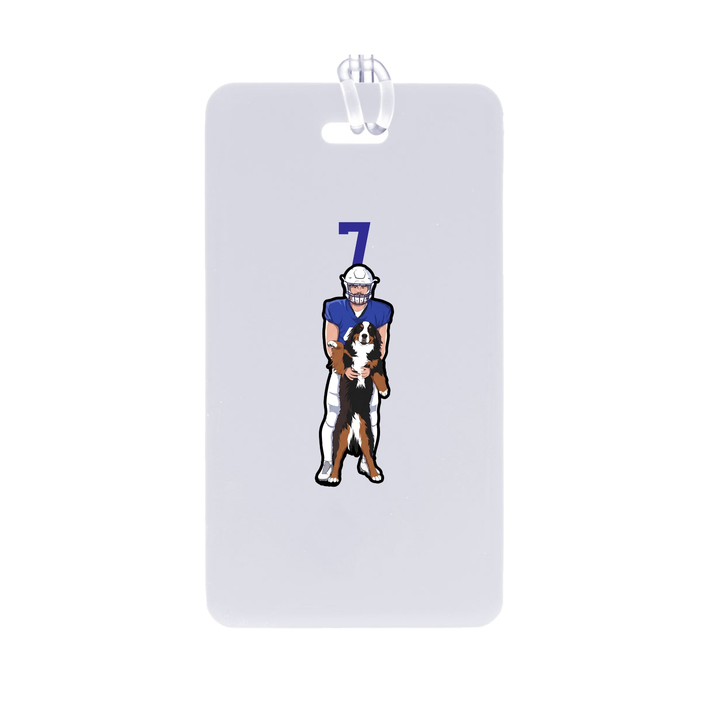 Bag Tag — Number Top in Classic
