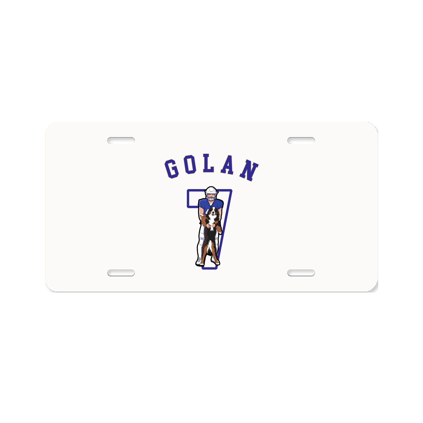 License Plate — Shirsey Arch in Classic