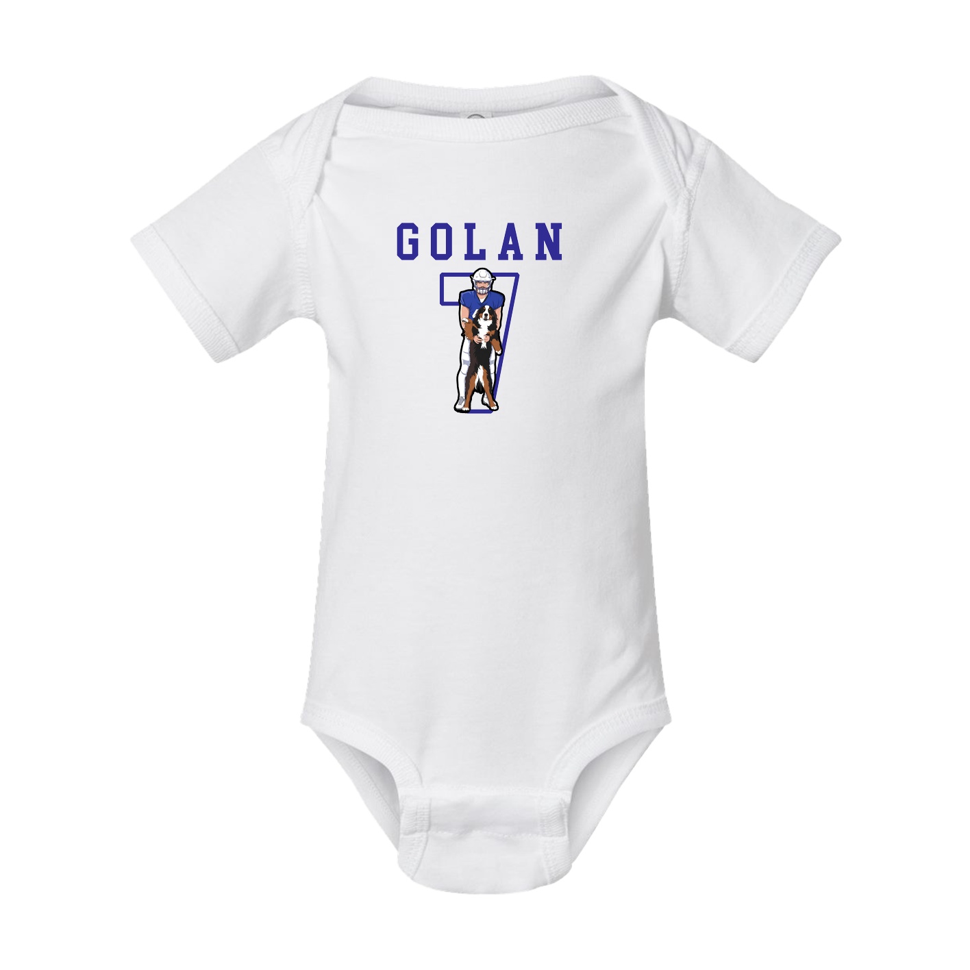 Baby Onesie — Shirsey in White