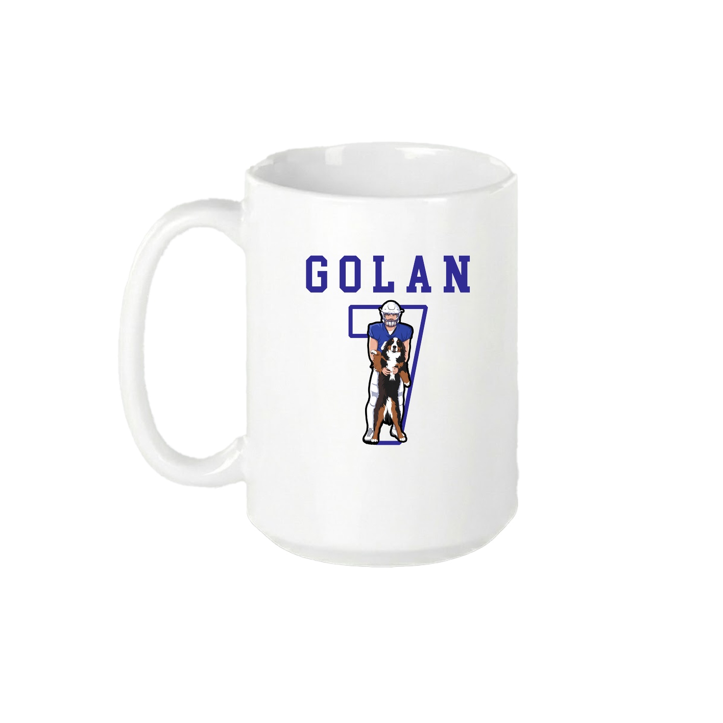 15oz Coffee Mug — Shirsey in White