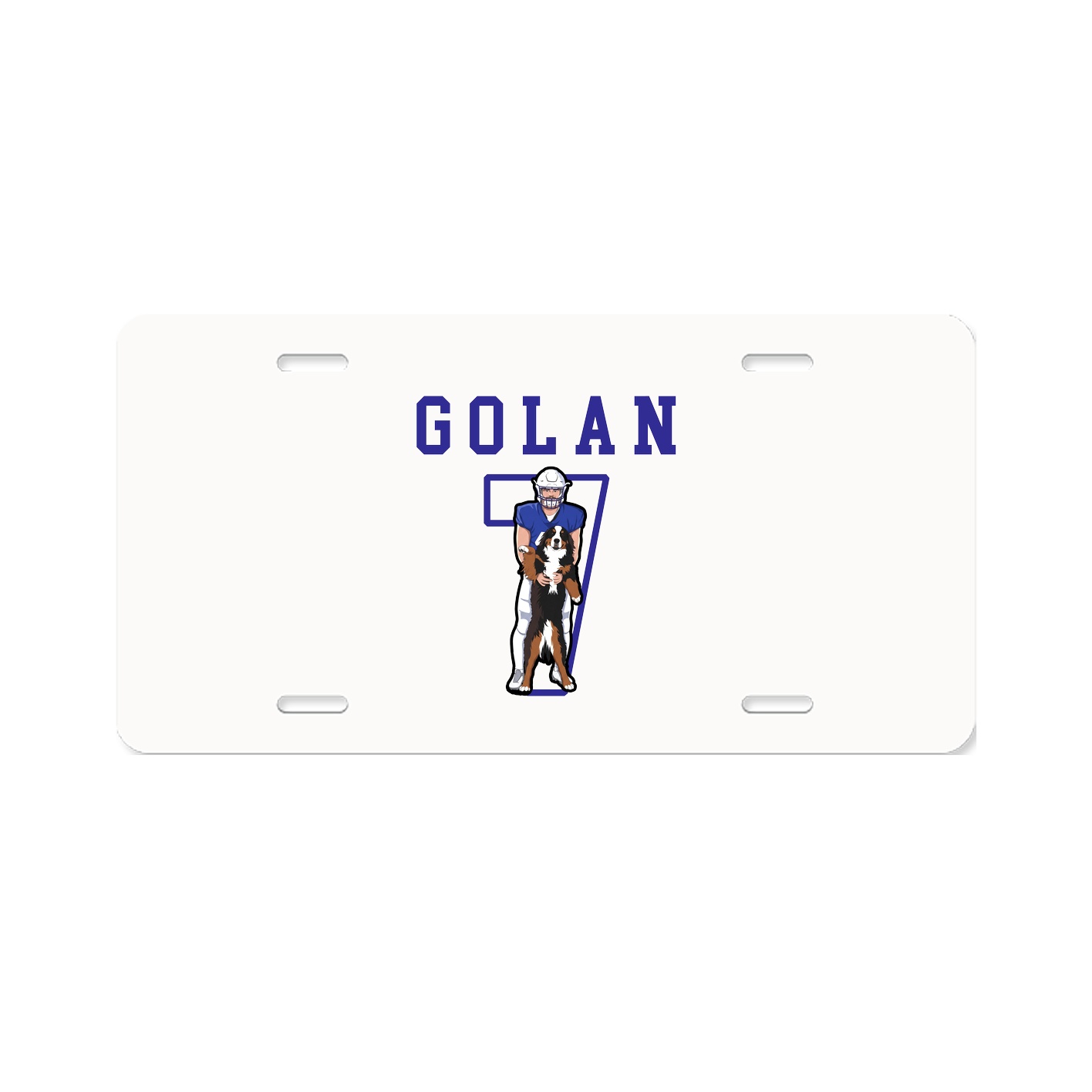 License Plate — Shirsey in Classic