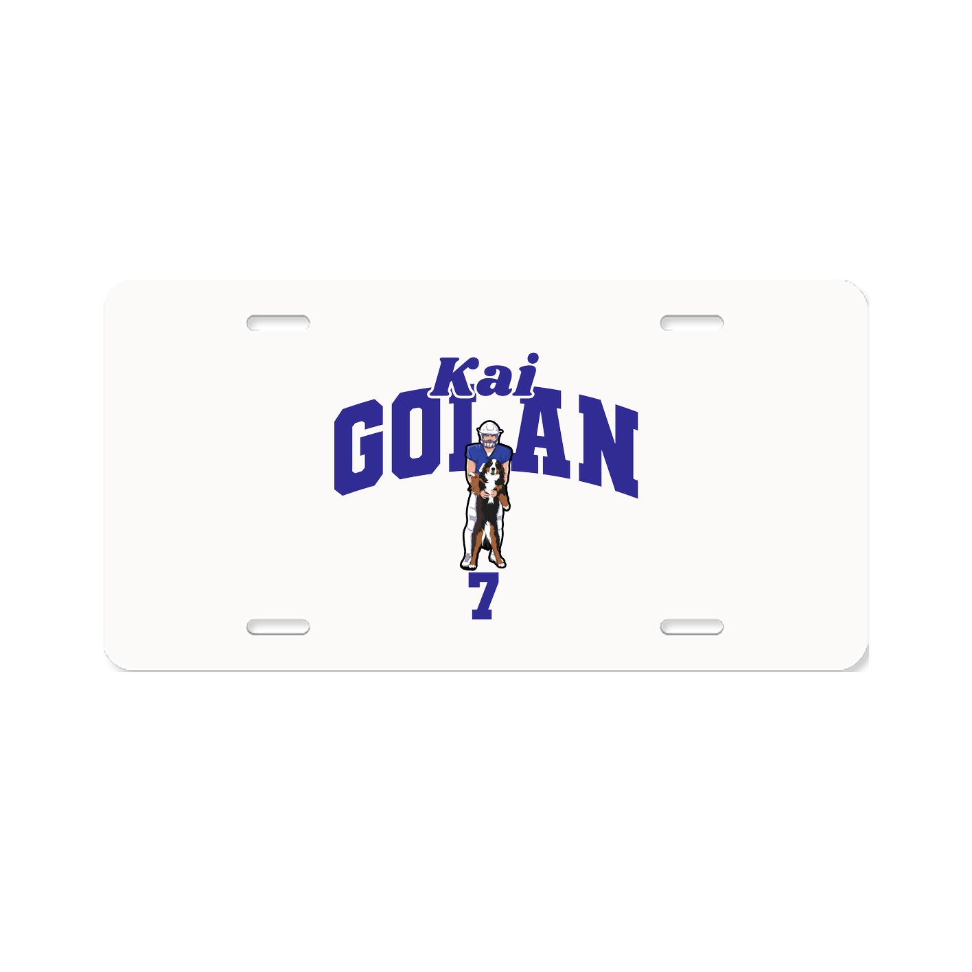 License Plate — Signature Arch in Classic