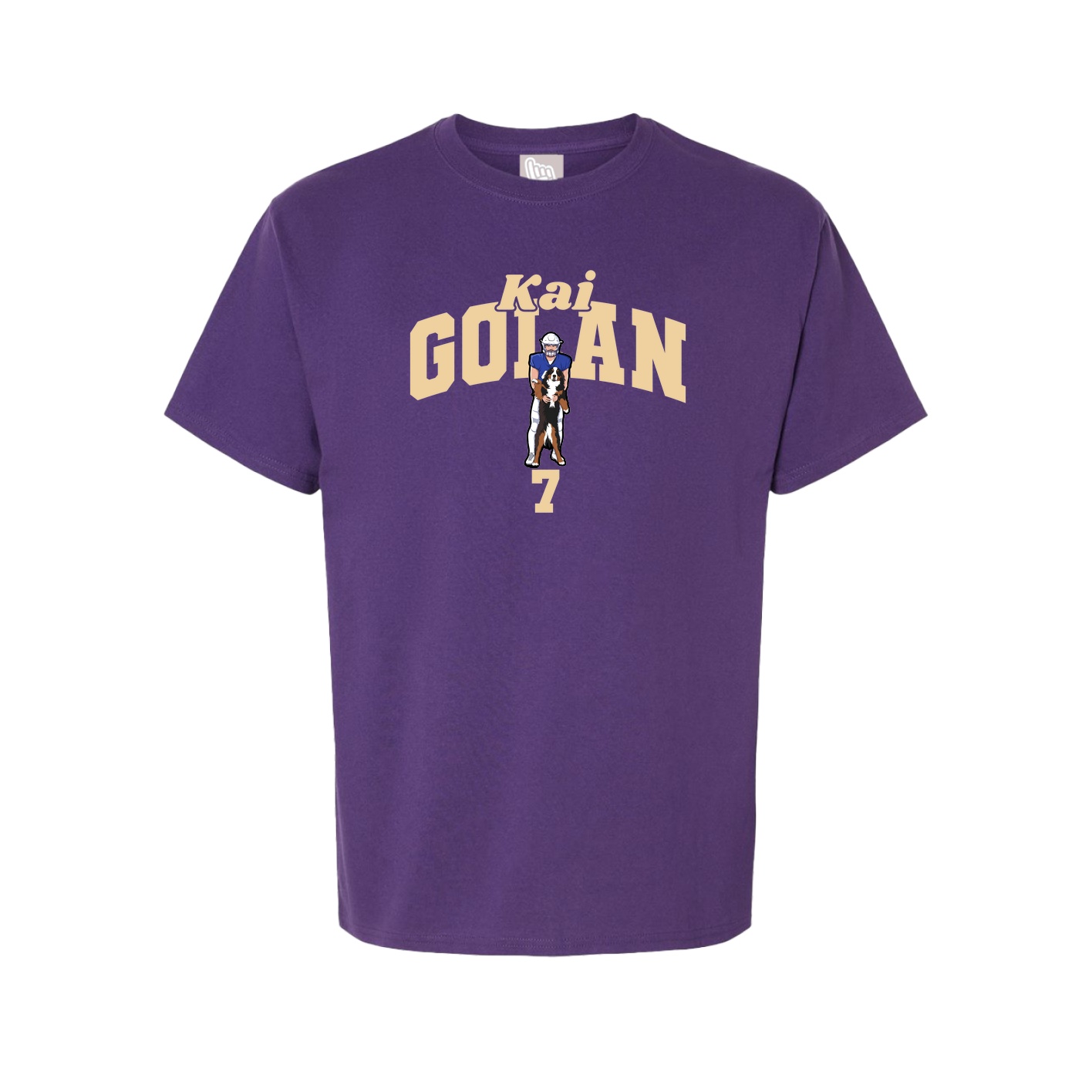 Tee — Signature Arch in Purple