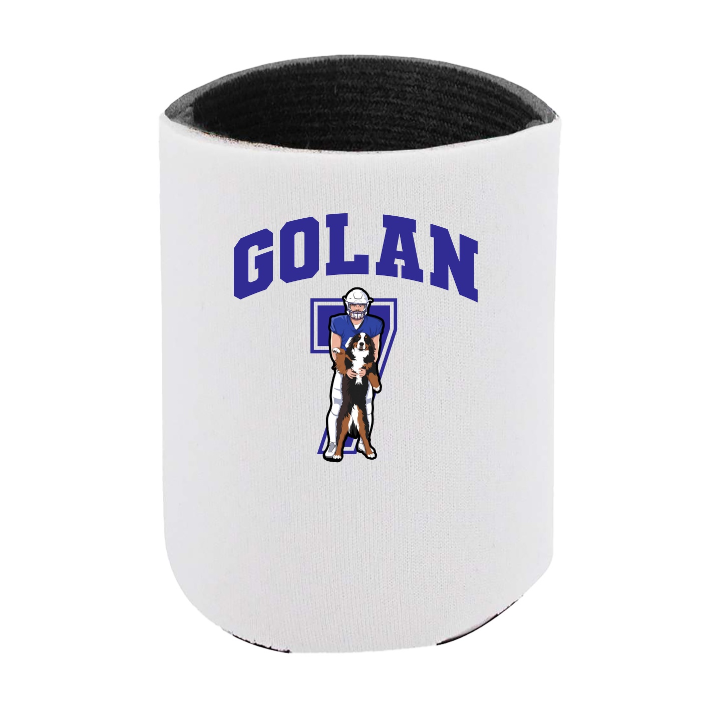 Can Holder — Number in White