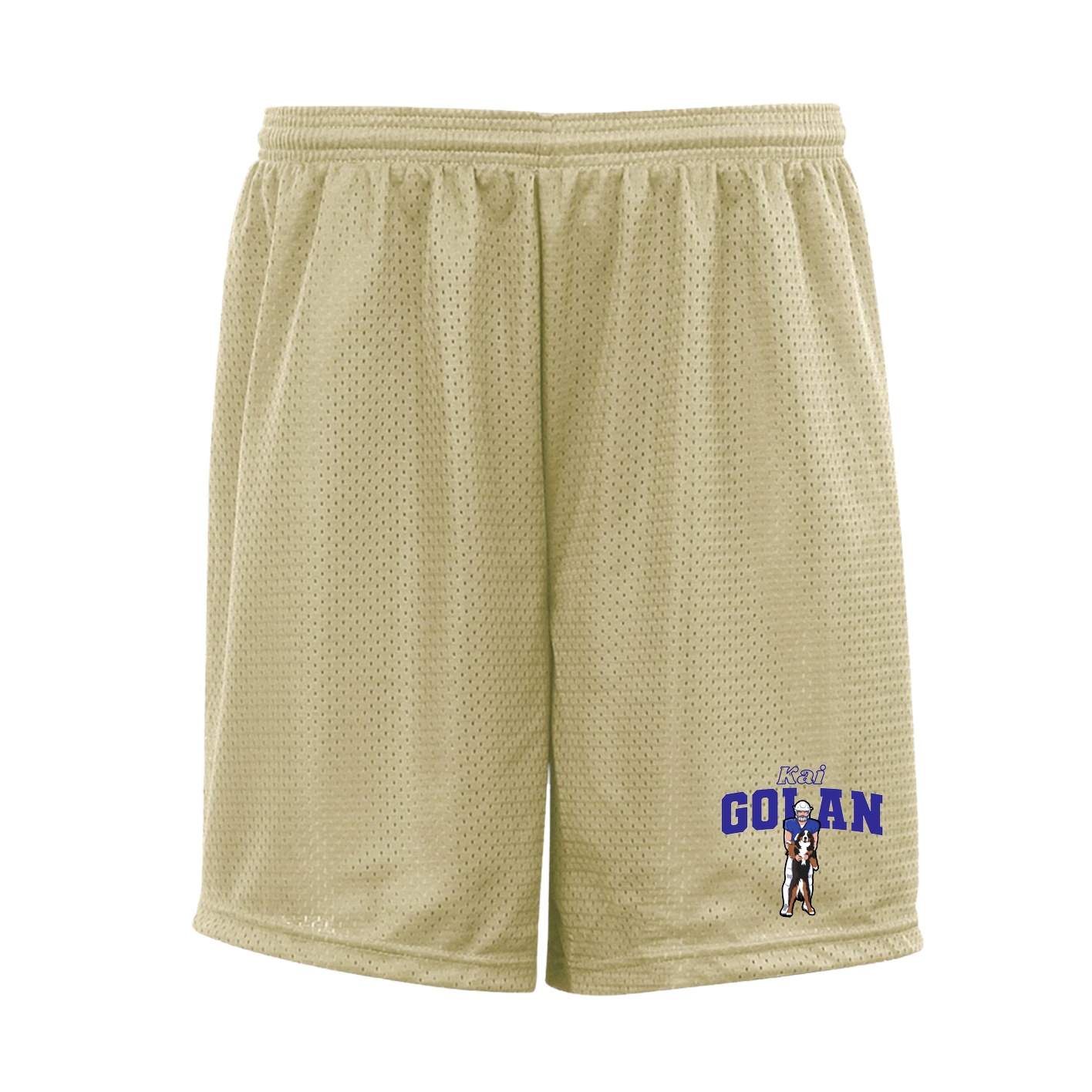 Shorts — Name Arch in Vegas Gold