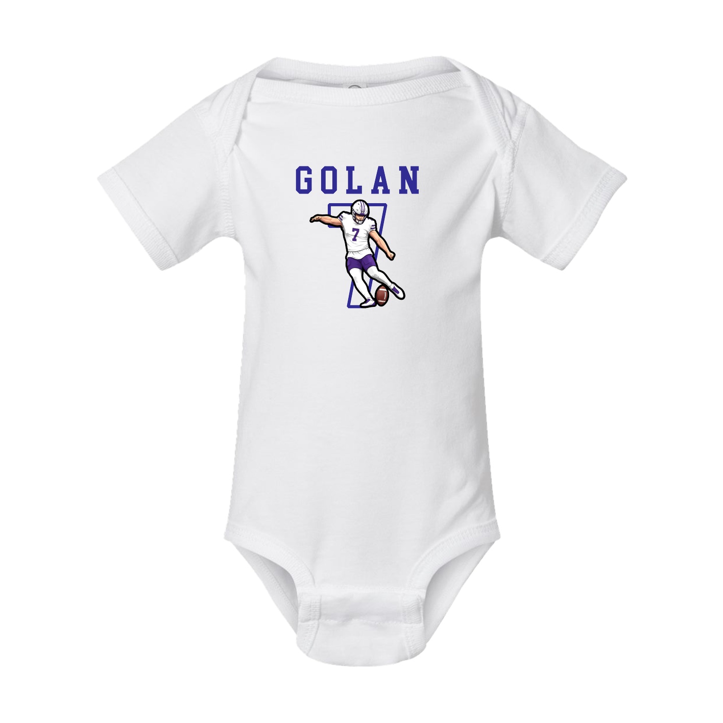 Baby Onesie — Shirsey in White
