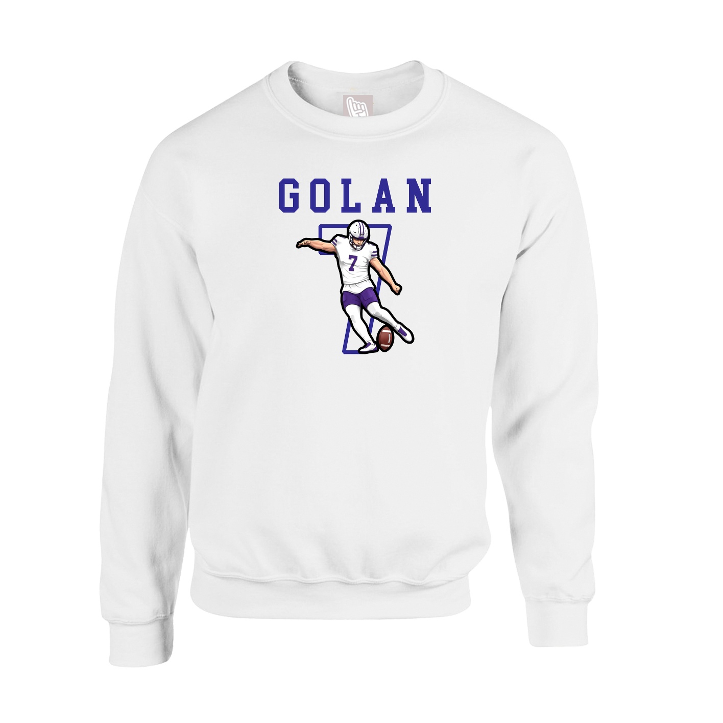Fleece Crew — Shirsey in White