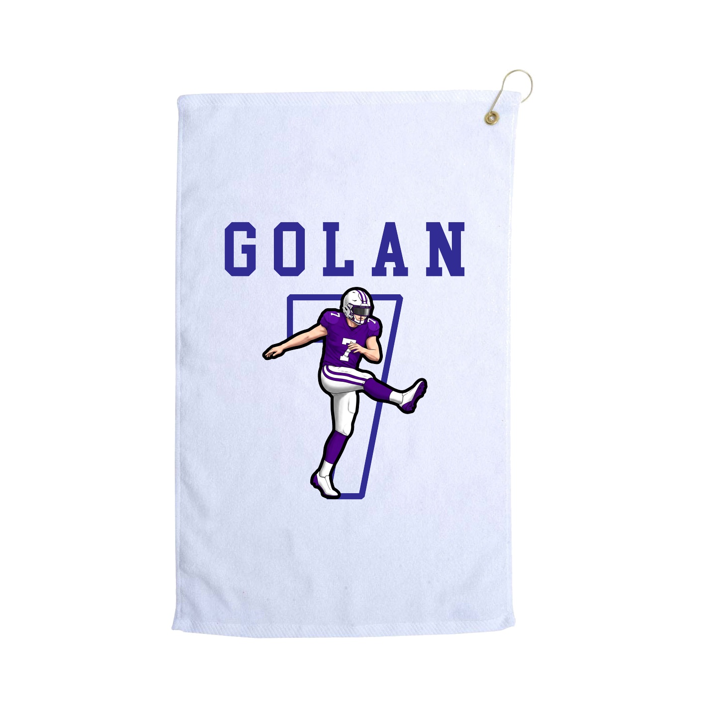 Golf Towel — Shirsey in White