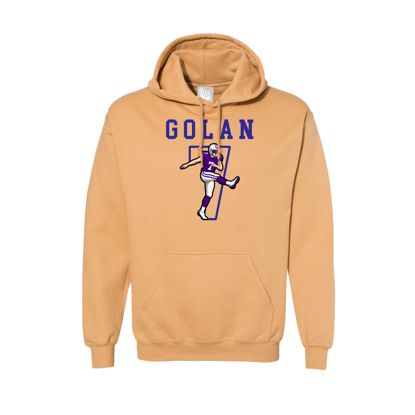 Hoodie — Shirsey in Vegas Gold