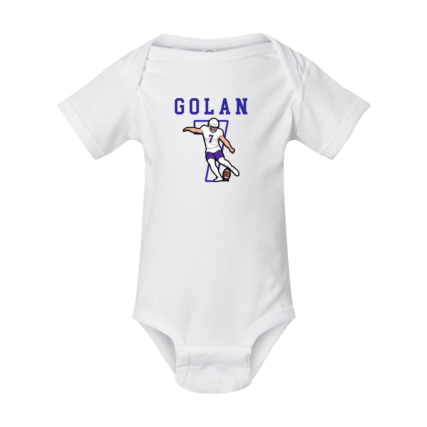Baby Onesie — Shirsey in White