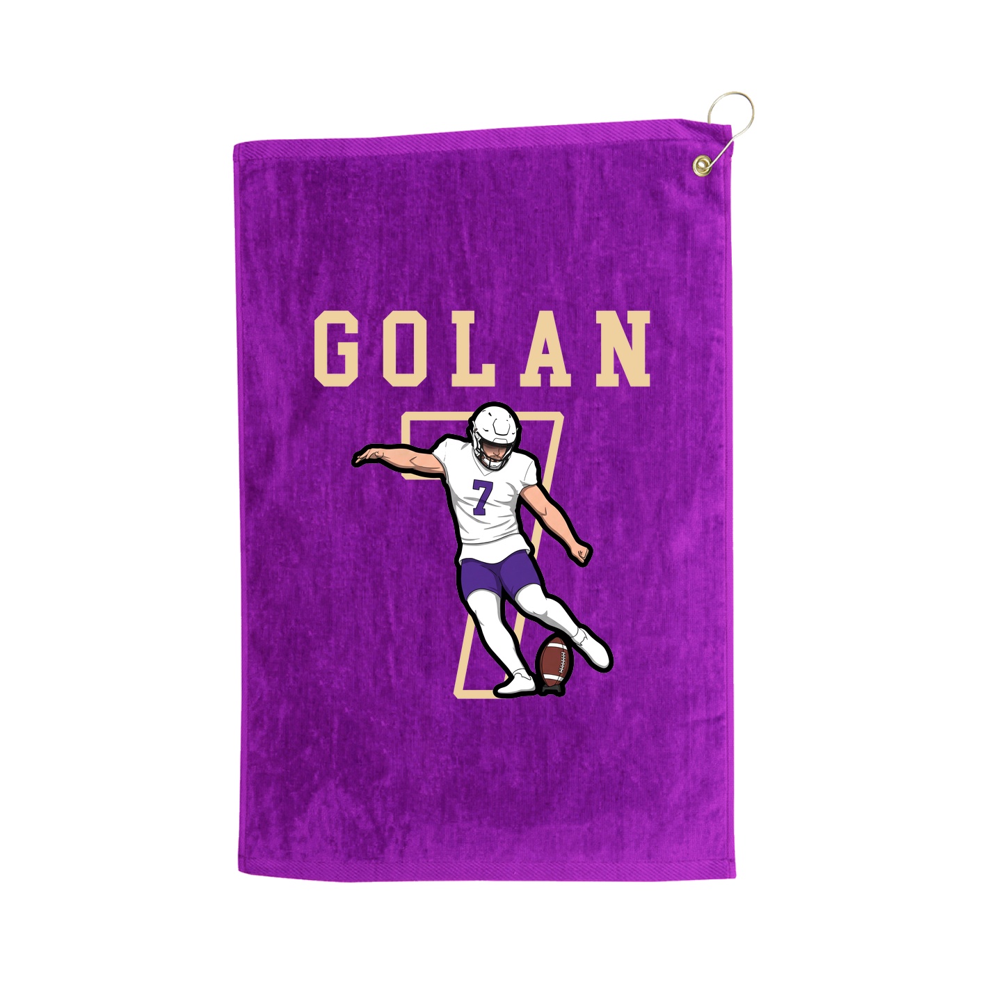 Golf Towel — Shirsey in Purple