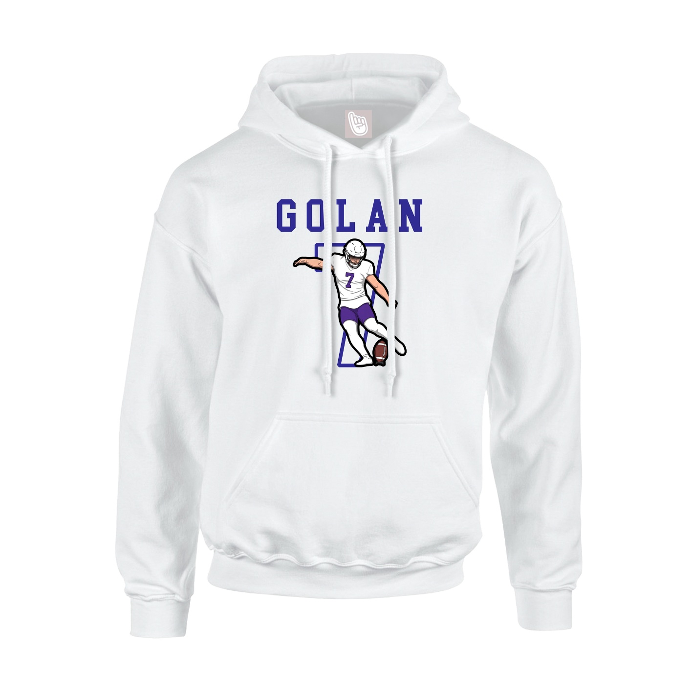 Youth Hoodie — Shirsey in White