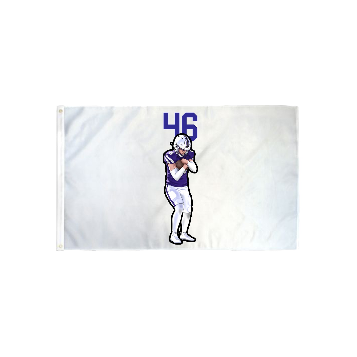 3x5 Flag — Number Top in Classic