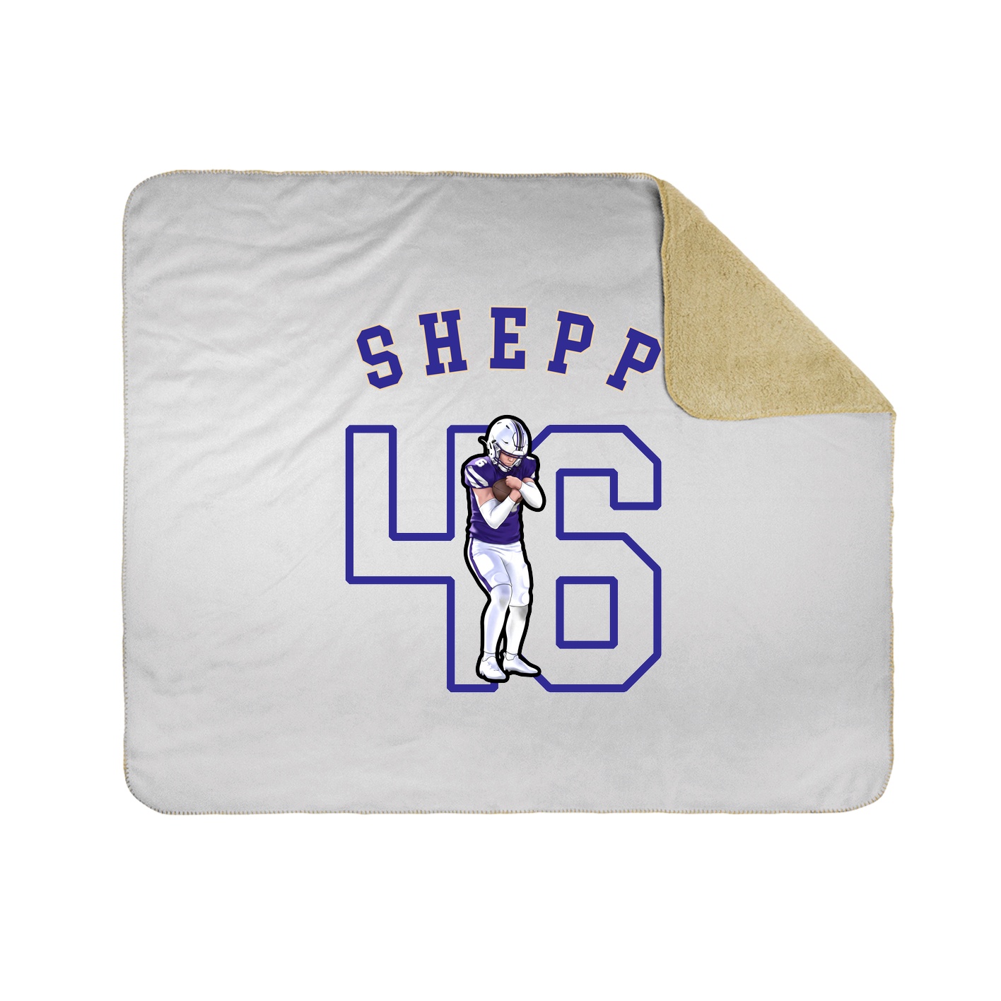 Throw Blanket — Shirsey Arch in White