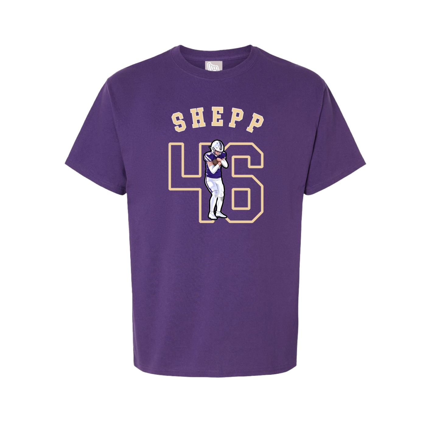 Youth Tee — Shirsey Arch in Purple