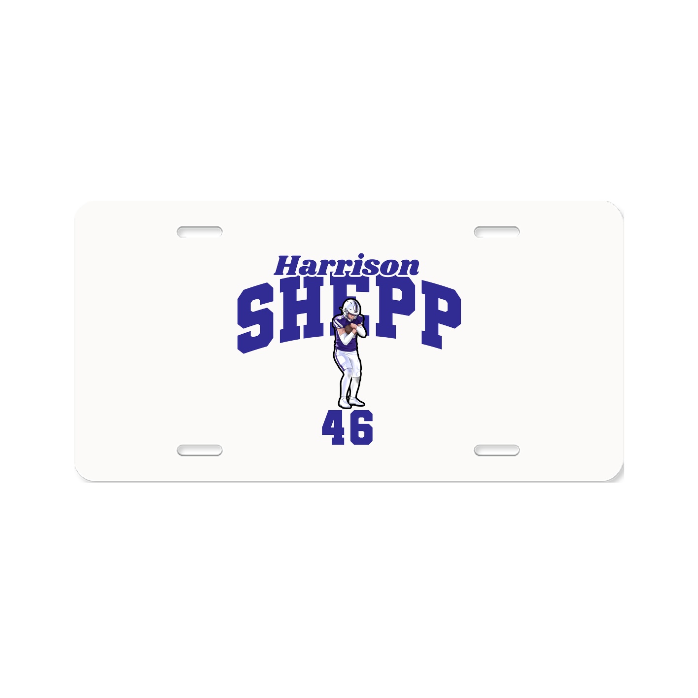License Plate — Signature Arch in Classic