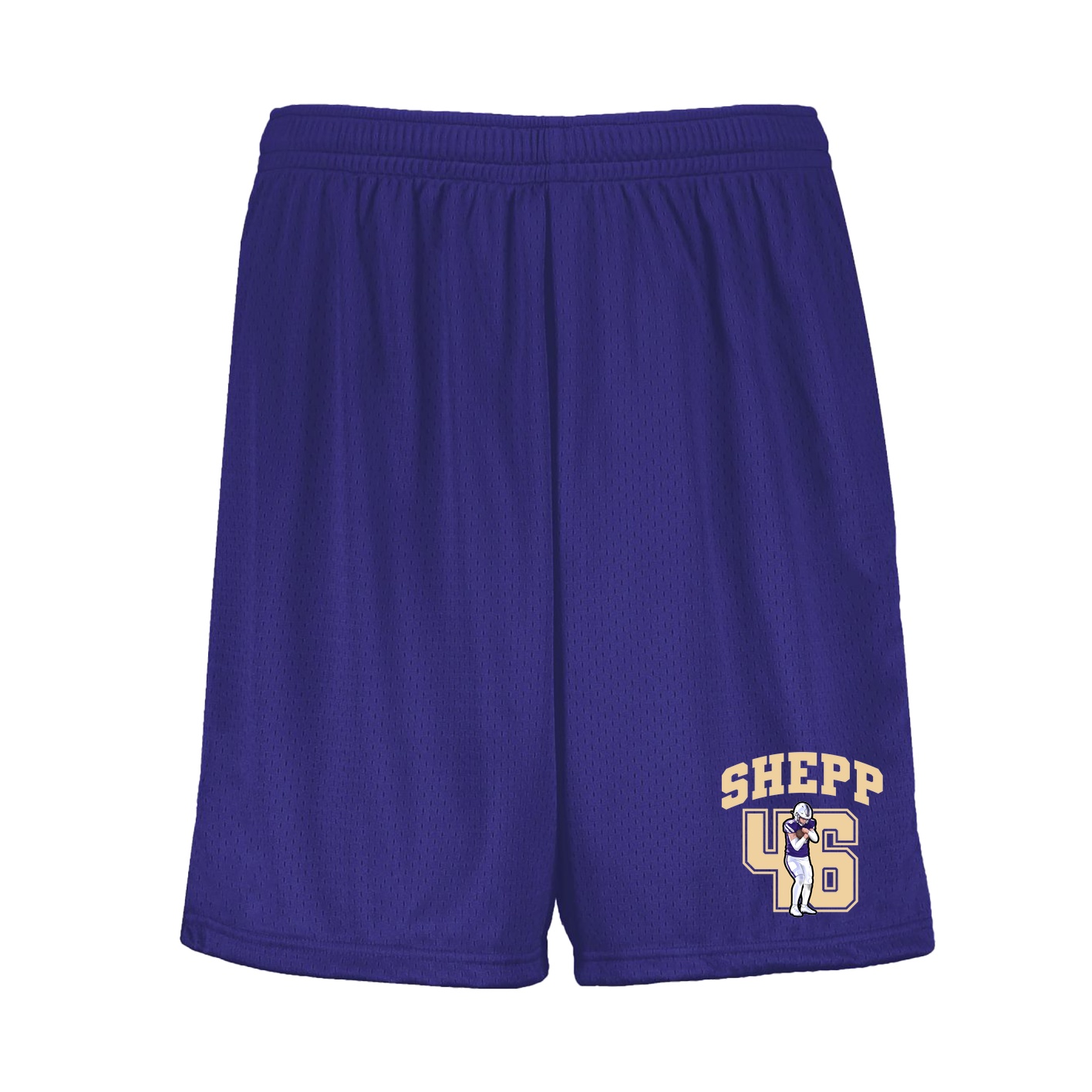Shorts — Number in Purple