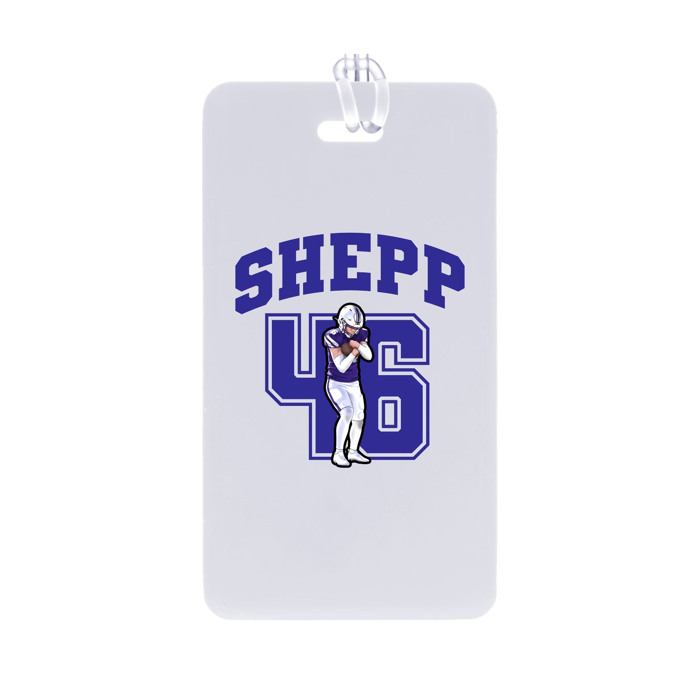 Bag Tag — Number in Classic