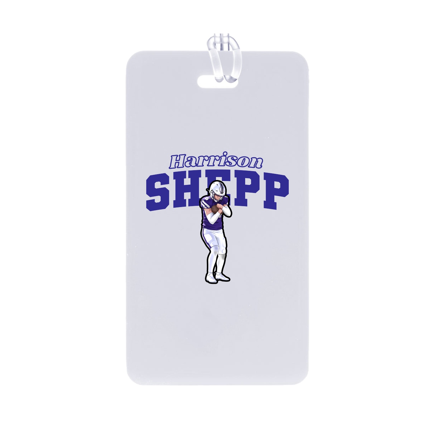 Bag Tag — Name Arch in Classic