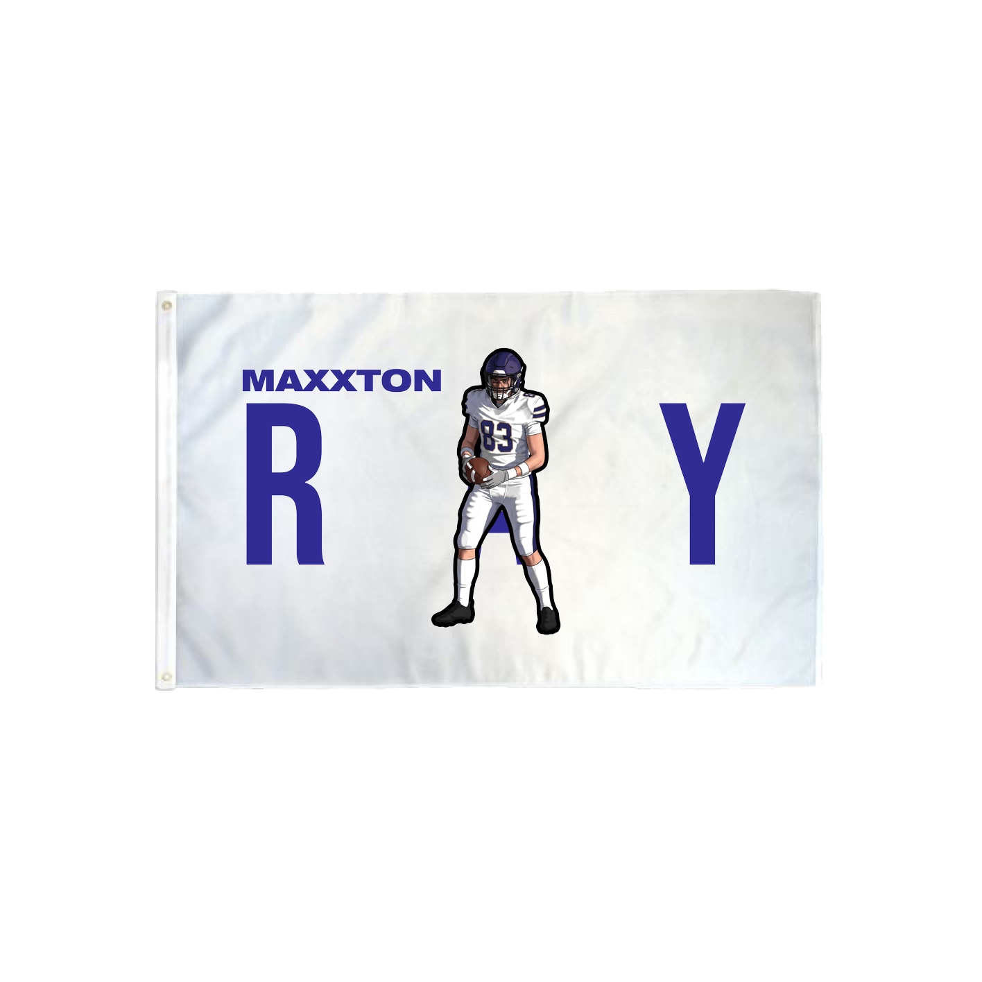 3x5 Flag — Player Name in Classic