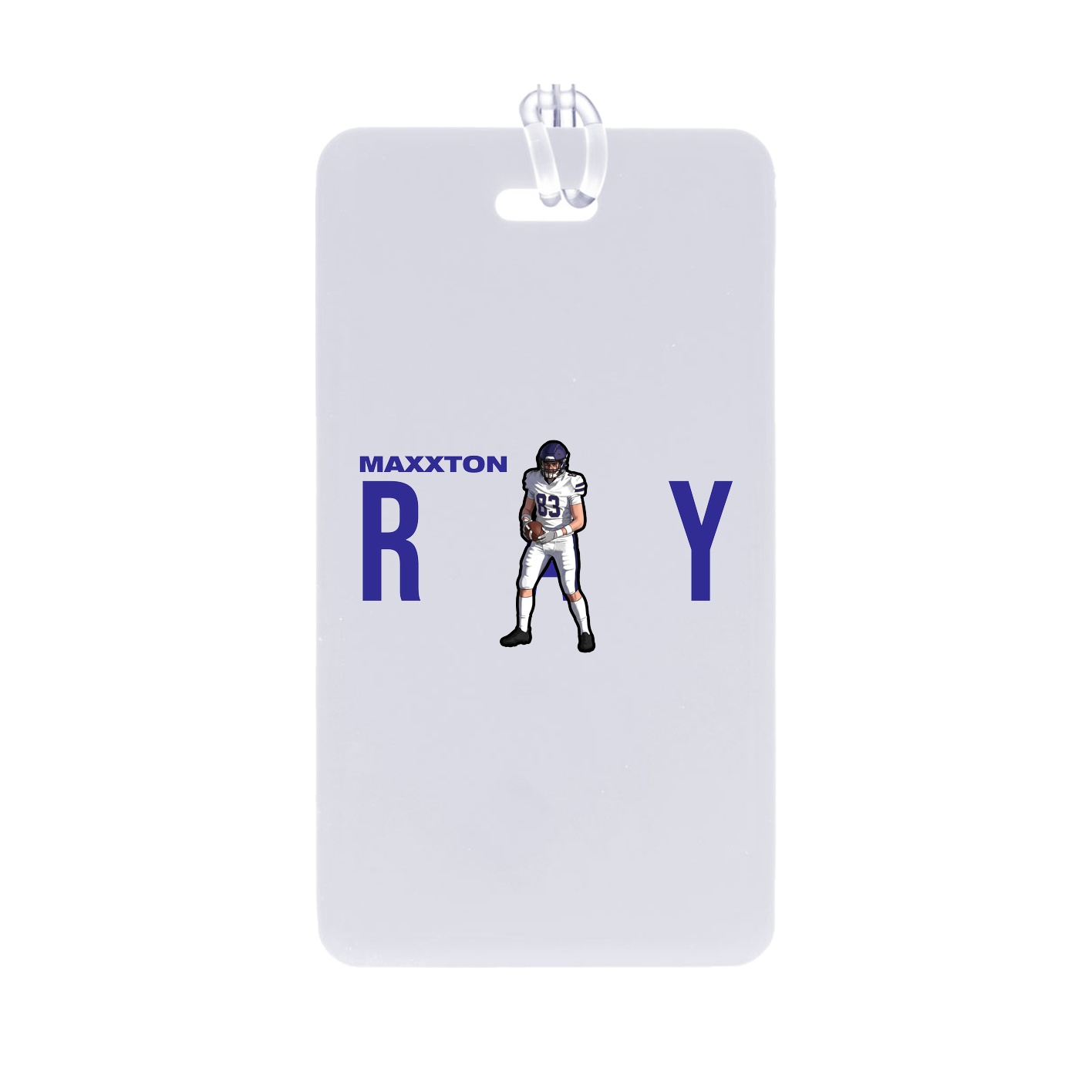 Bag Tag — Player Name in Classic