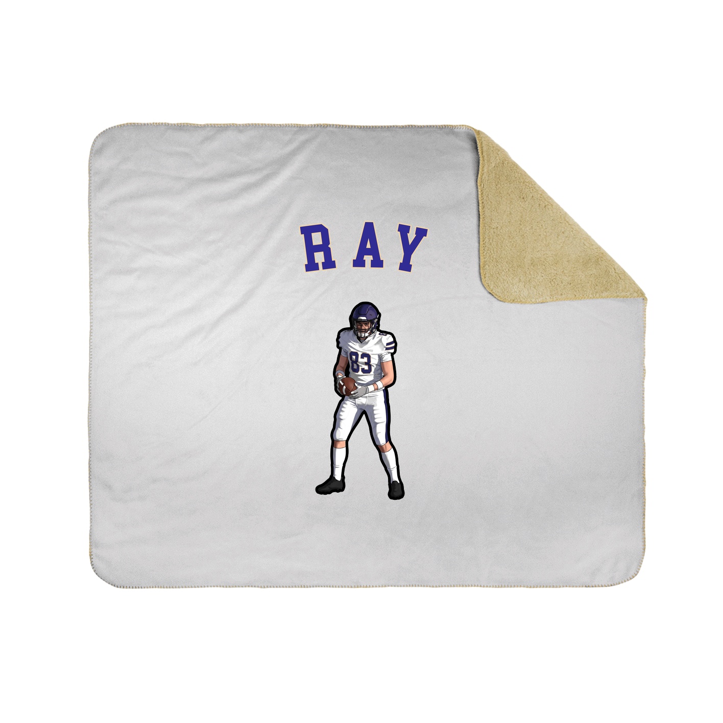 Throw Blanket — Shirsey Arch in White