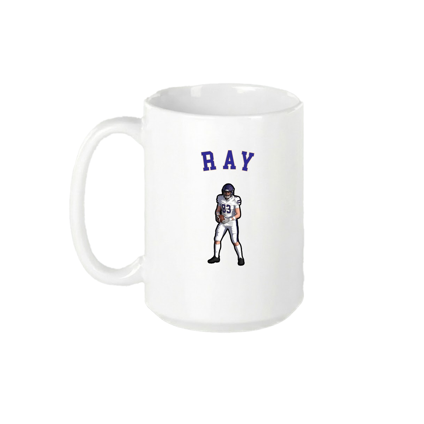 15oz Coffee Mug — Shirsey Arch in White
