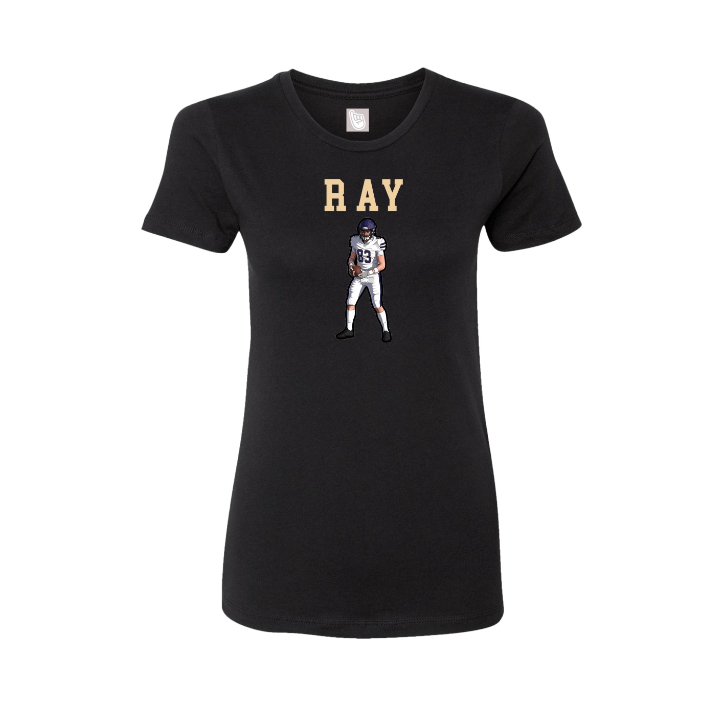 Fitted Women's Tee — Shirsey in Black