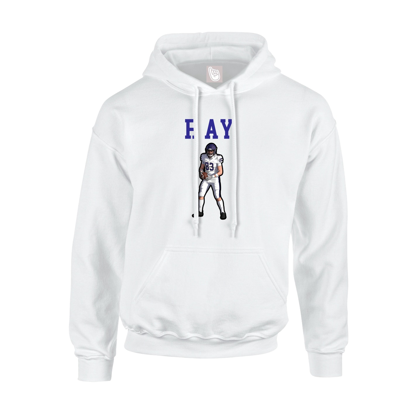 Youth Hoodie — Shirsey in White