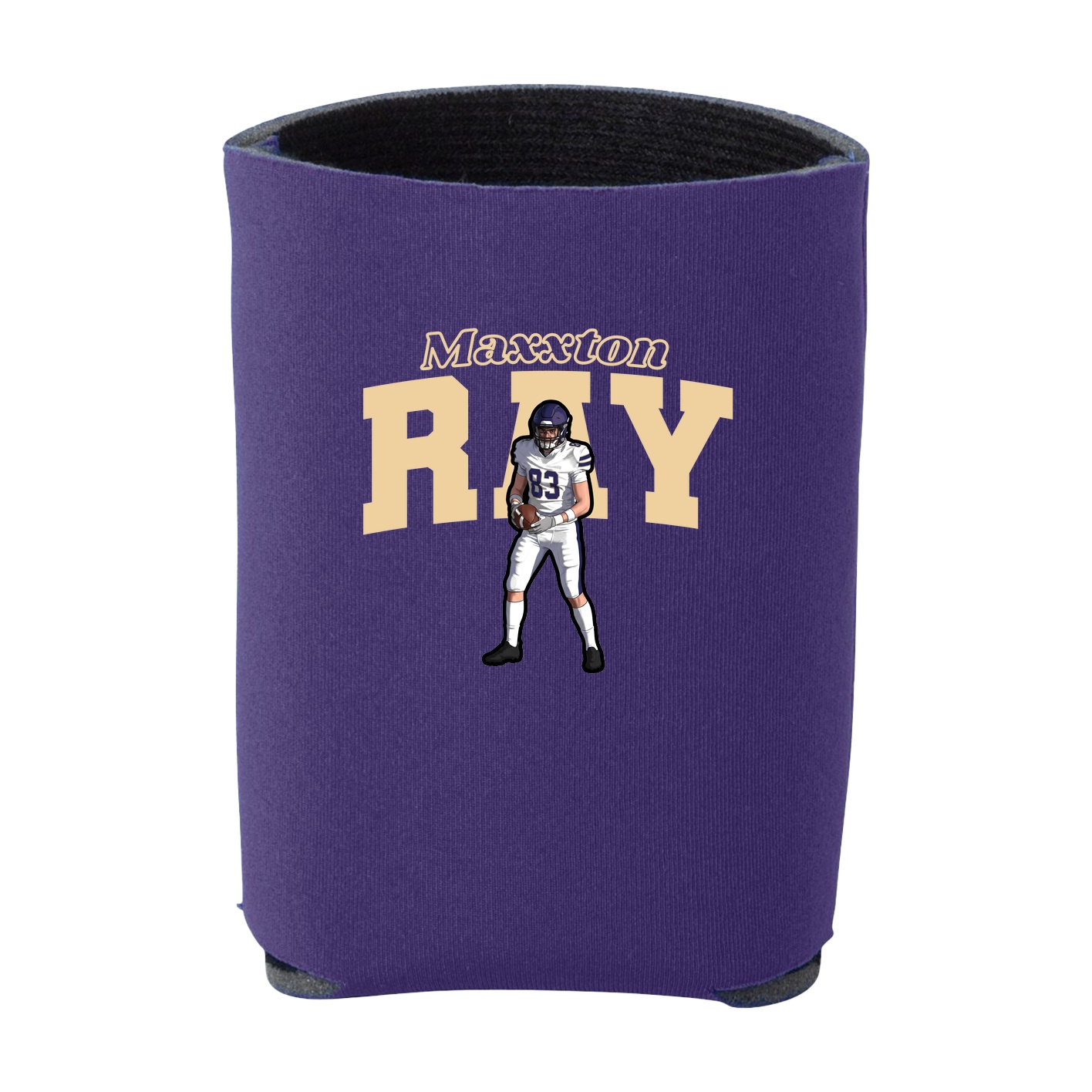 Can Holder — Name Arch in Purple