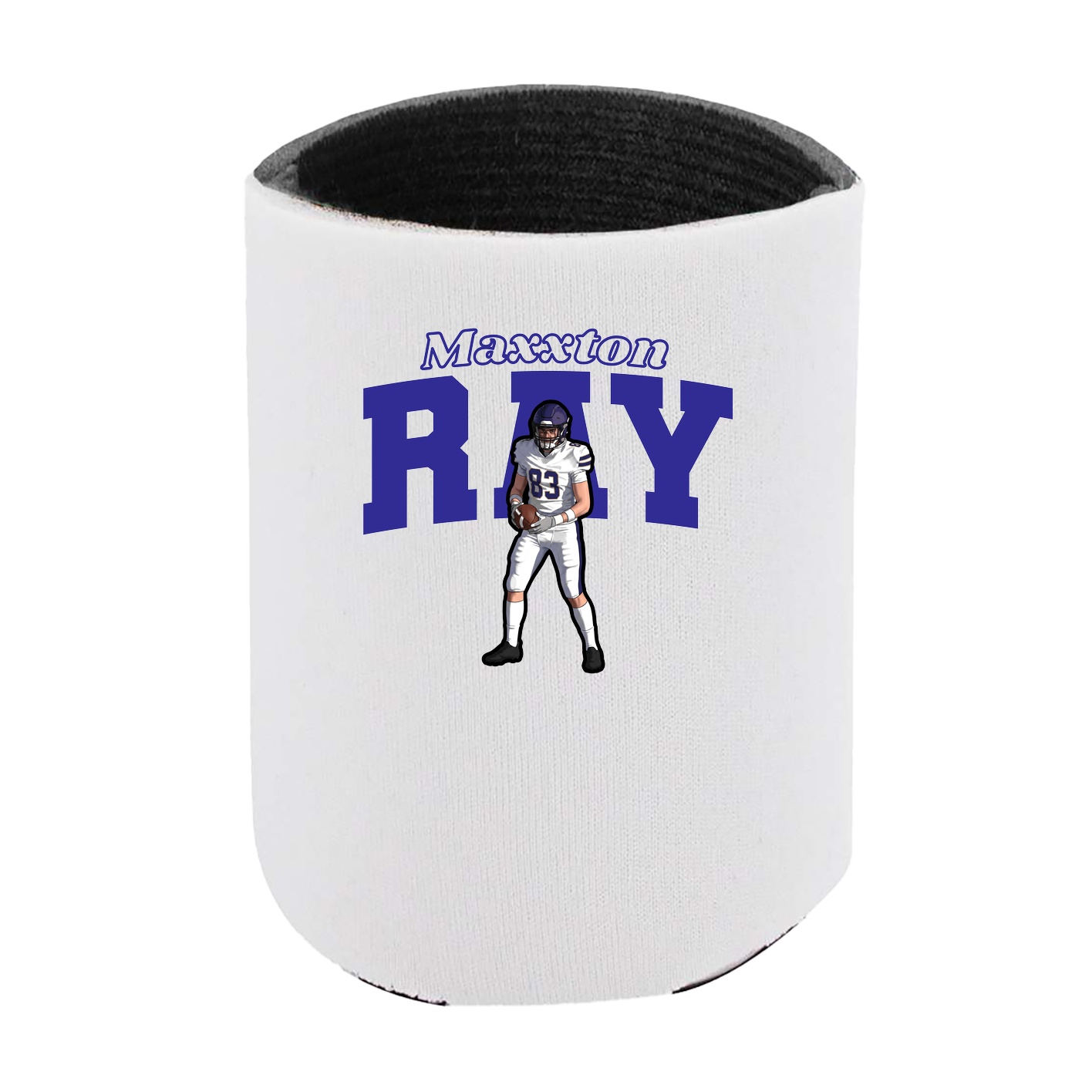Can Holder — Name Arch in White