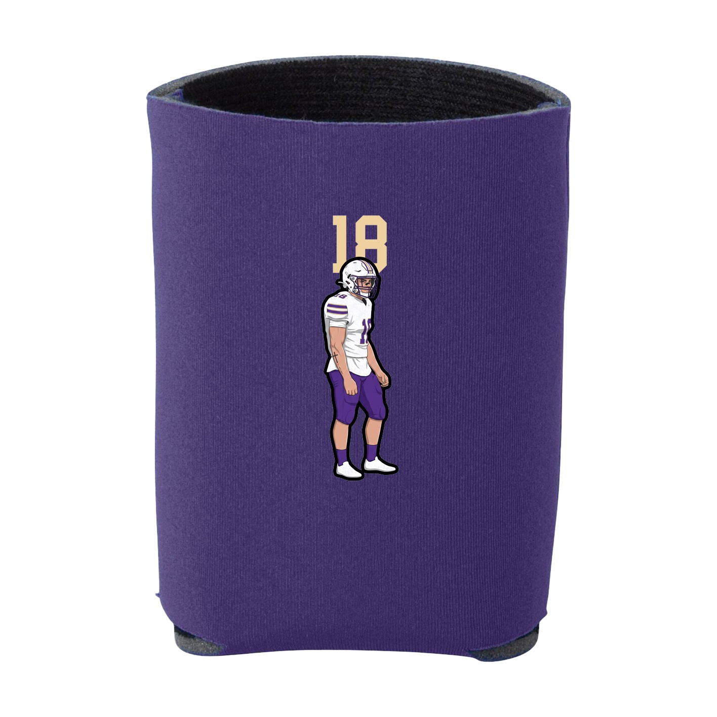 Can Holder — Number Top in Purple